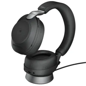 Jabra Evolve2 85 MS ANC Bluetooth Wireless Headset USB-C with Charging Stand