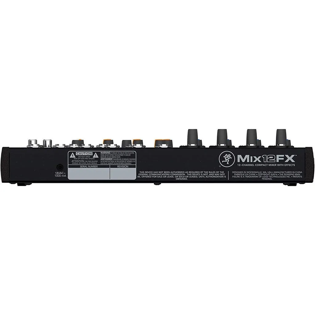 Mackie Mix12FX 12-channel Compact Mixer with Effects