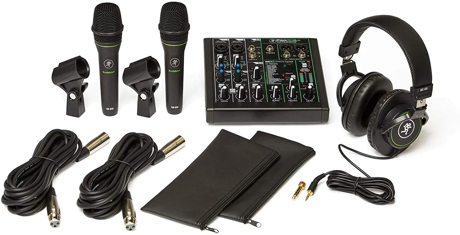 Mackie Mixer - Unpowered (Performer Bundle)