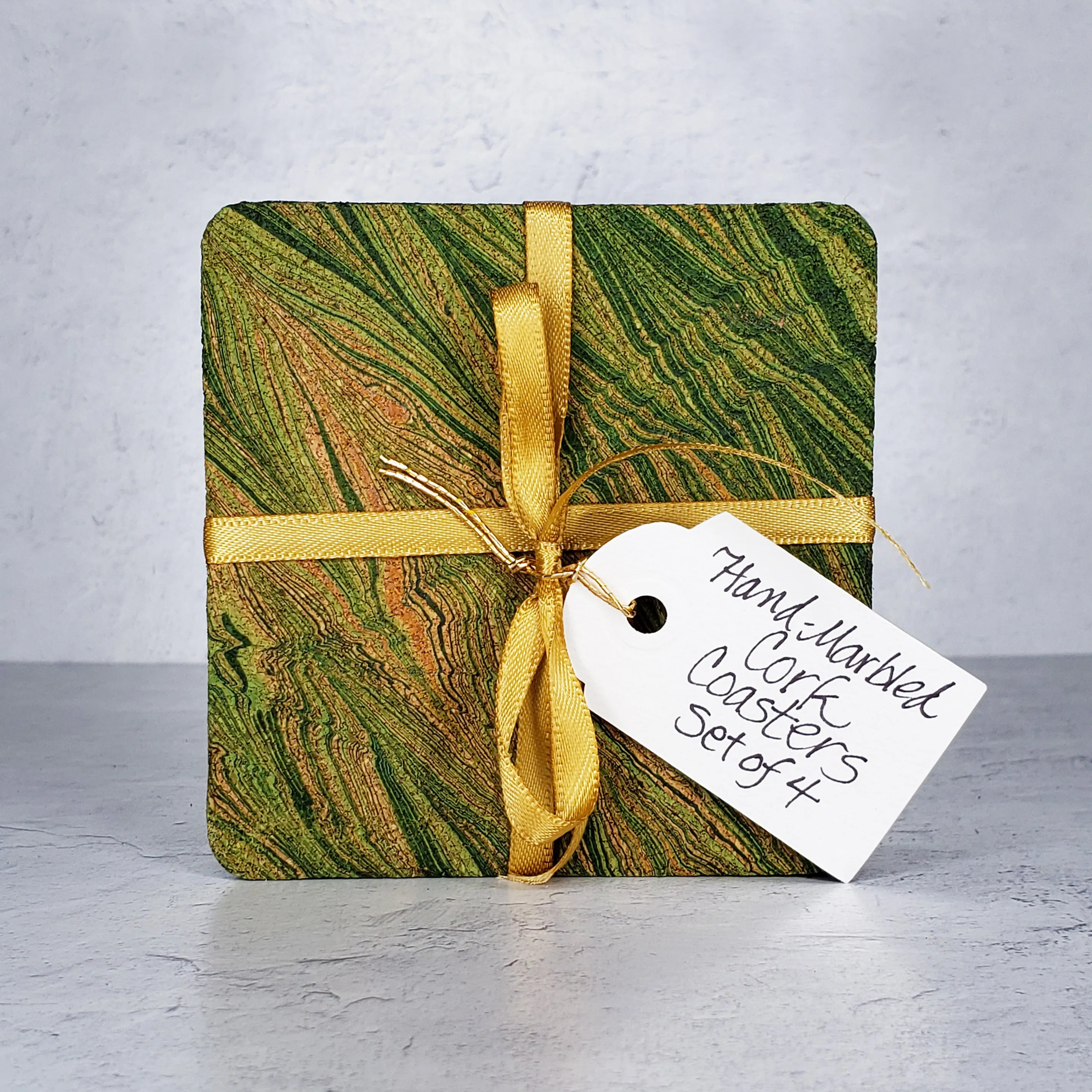 Marbled Coasters by Pat K. Thomas