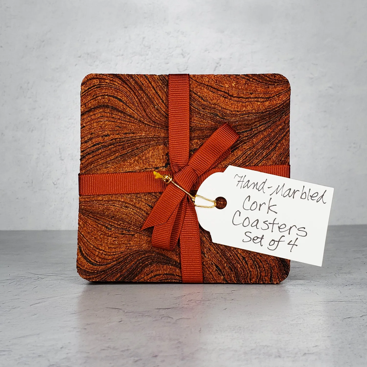 Marbled Coasters by Pat K. Thomas
