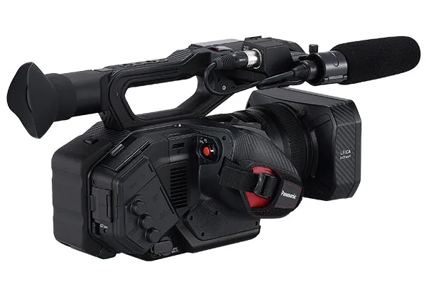 Panasonic AG-DVX200 4K Handheld Camcorder Bundle with 2X 128GB Memory Cards | Carrying Case | More