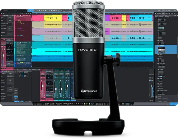 Presonus Revelator - Professional USB microphone for live streaming musicians, podcasters, and more.