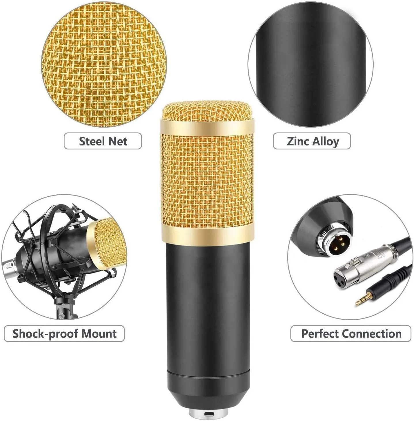 Professional Recording Condenser Microphone Q-Mic3