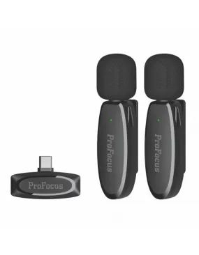 Profocus wireless Microphone (AP003) C-Type Plug & Play Mic for Android Smartphones