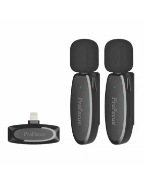 ProFocus wireless Microphone (AP003) Plug & Play Mic for Apple iPhone