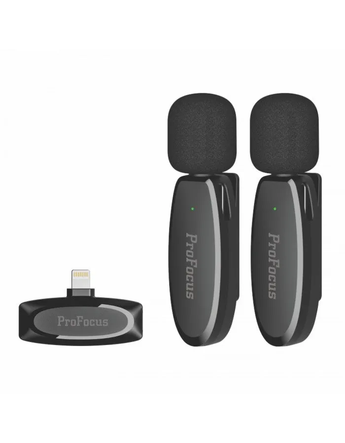 ProFocus wireless Microphone (AP003) Plug & Play Mic for Apple iPhone