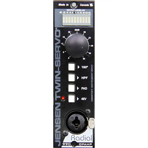 Radial Twin-Servo 500 Microphone Preamp