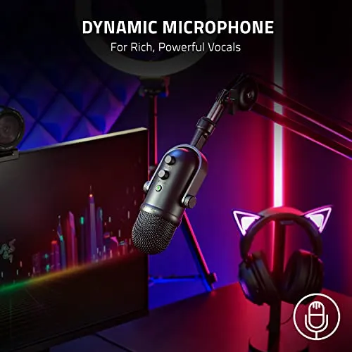 Razer Seiren V2 Pro USB Microphone w/ High Pass Filter