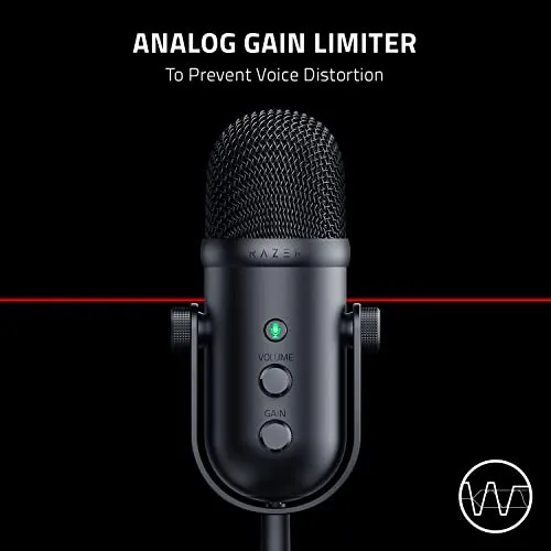 Razer Seiren V2 Pro USB Microphone w/ High Pass Filter