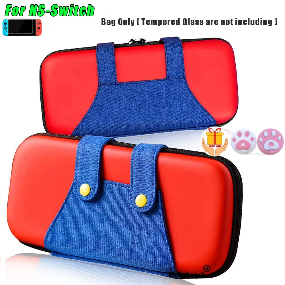 Realaiot 12cm*26cm*5cm Fruits Portable Shoulder Strap Lanyard Travel Storage Bag For Nintendo Switch Game Console Box Shell Cover Case