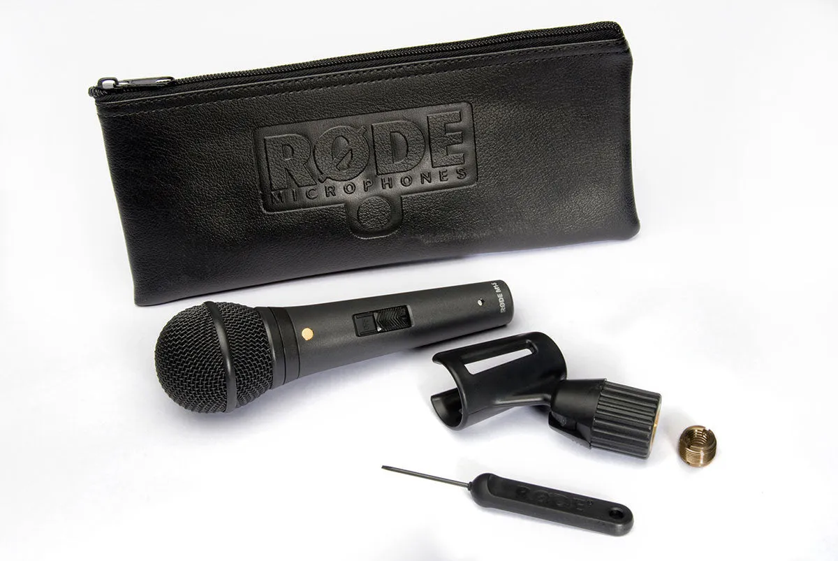 RODE M1-S Dynamic Live Performance Lockable Low-Noise Switch