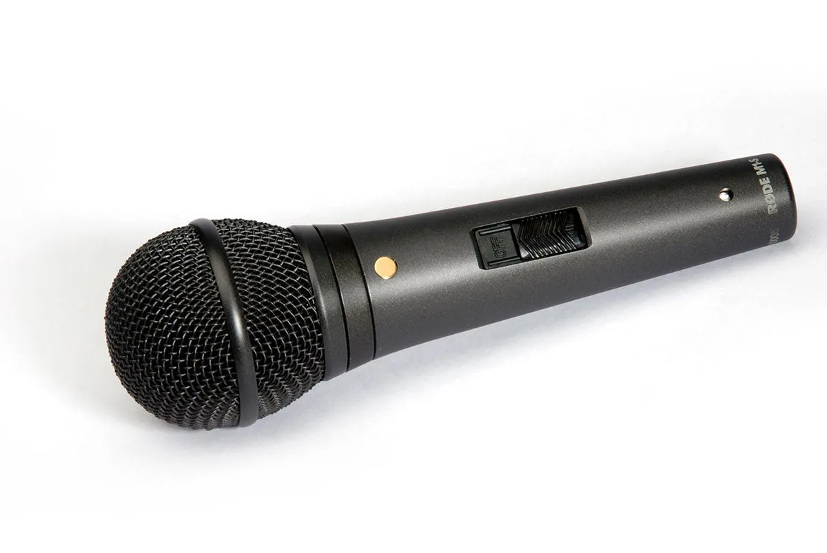 RODE M1-S Dynamic Live Performance Lockable Low-Noise Switch