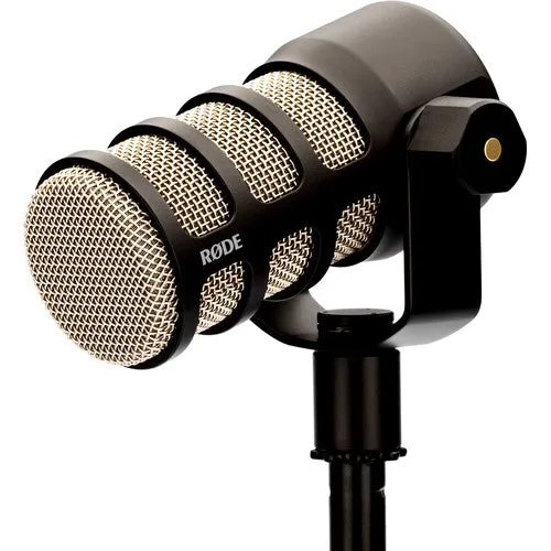 Rode PodMic Dynamic Podcasting Microphone (Black)