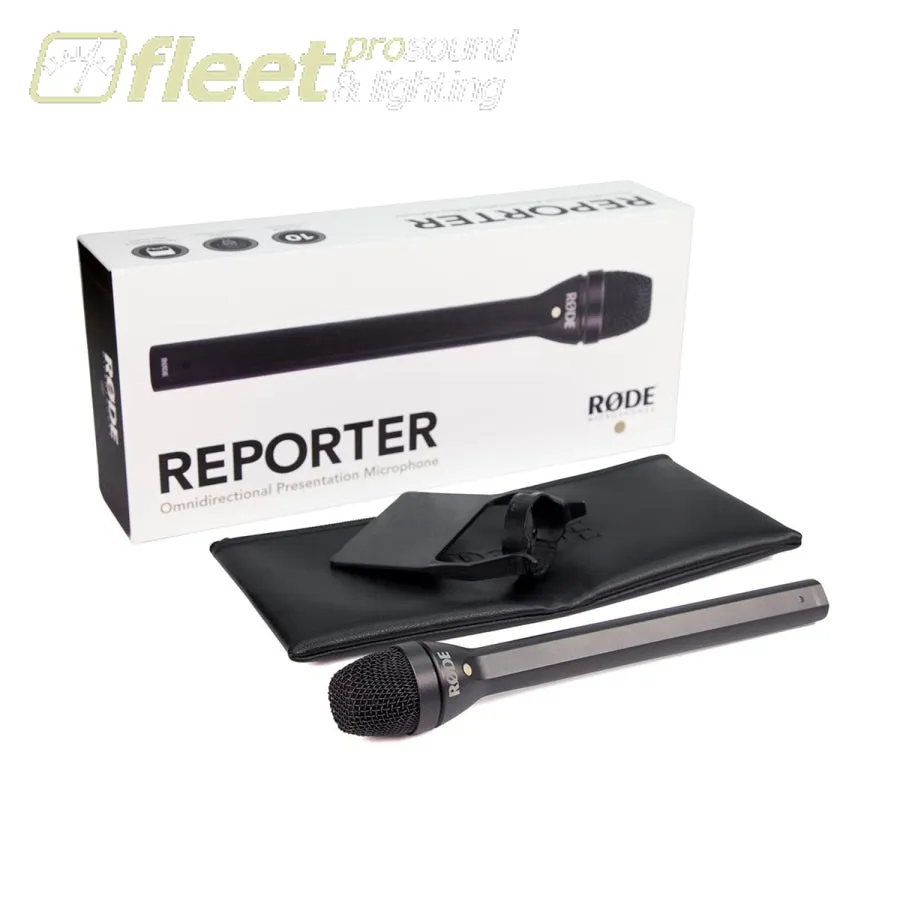 Rode Reporter Omnidirectional Interview Microphone