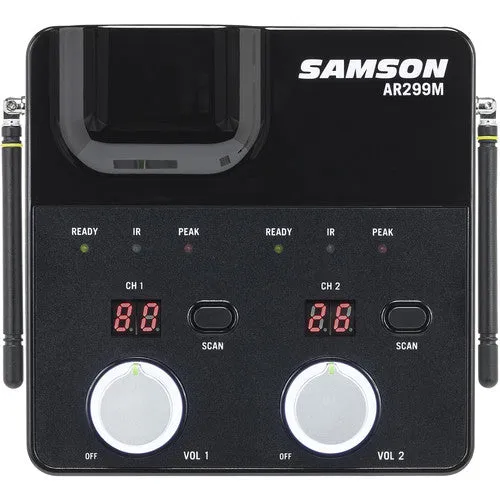 Samson Concert 288m Dual-Channel Wireless Lavalier/Headset & Handheld Microphone System