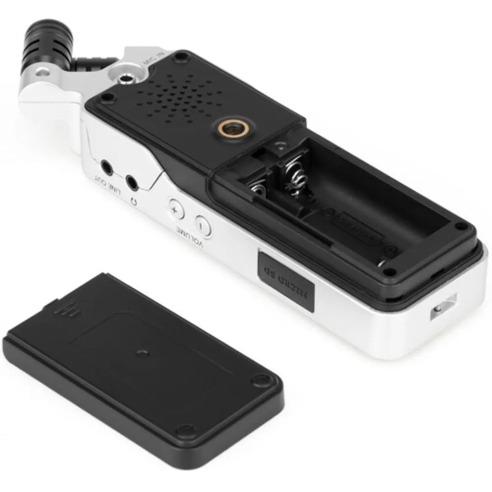 Saramonic SR-Q2M Metal Handheld Audio Recorder with X/Y Stereo Microphone, Lavalier Mic, and Remote