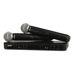 Shure BLX288/Beta58 Dual Wireless Handheld Microphone System