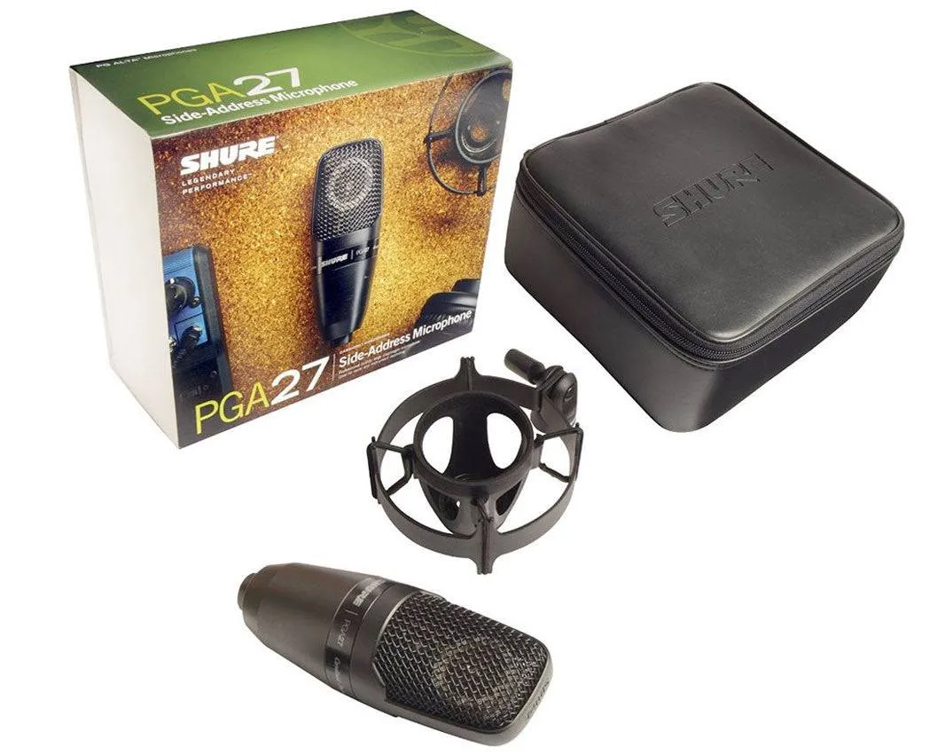Shure PGA27 Large Diaphragm Condenser Microphone