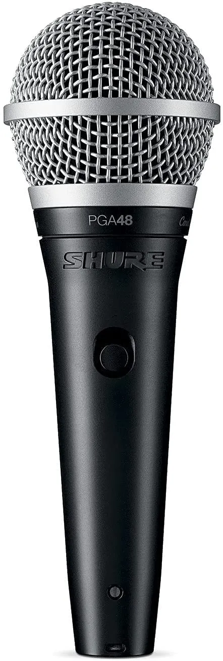 Shure PGA48-XLR Vocal Microphone with 15' XLR Microphone Cable