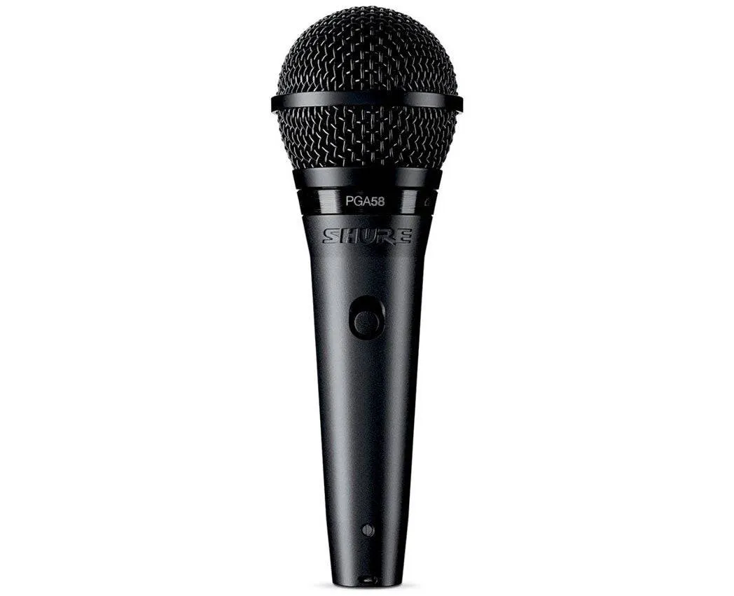 Shure PGA58 Handheld Dynamic Microphone w/ XLR Cable
