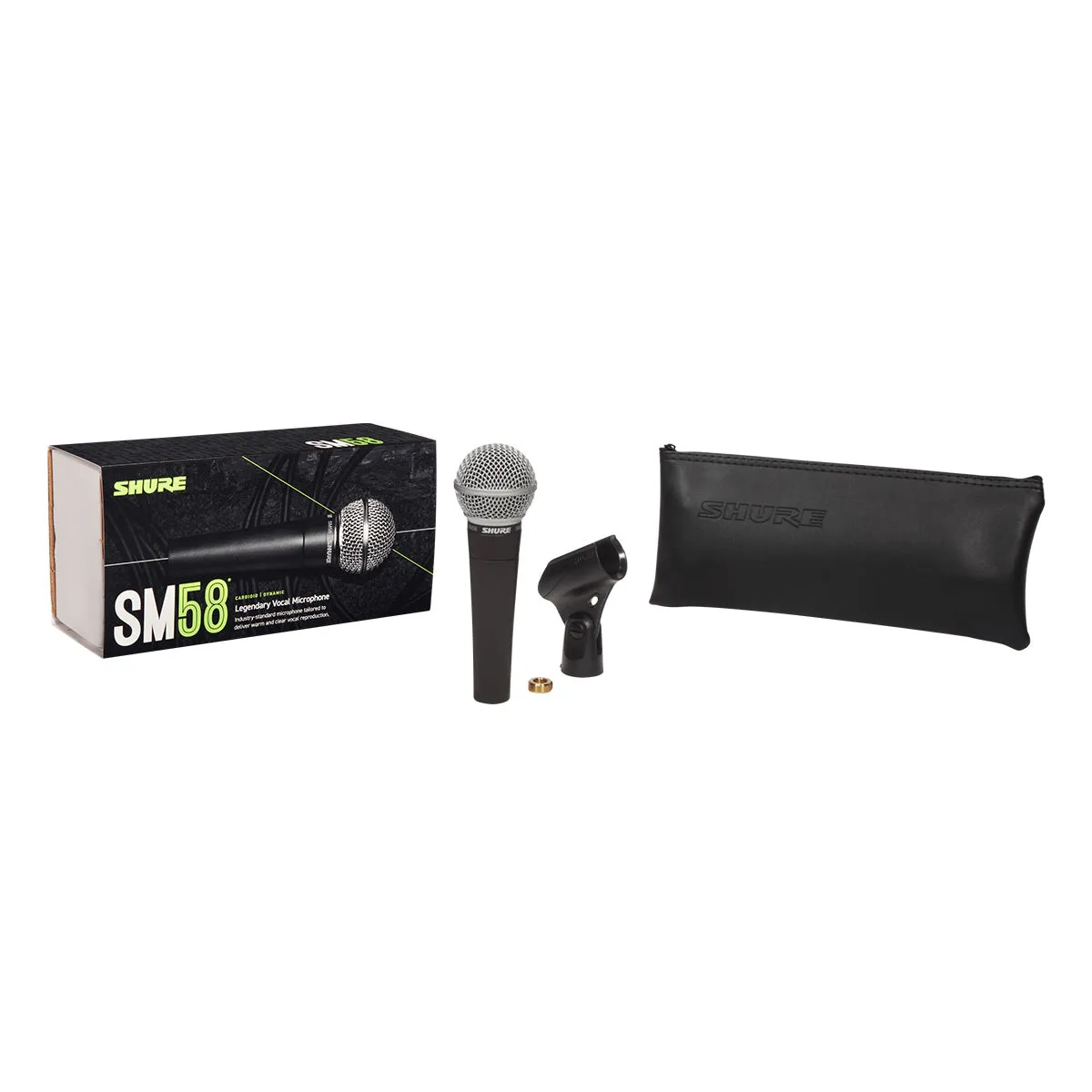 Shure SM58-LC Handheld Dynamic Vocal Microphone