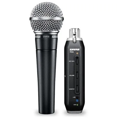 Shure SM58   X2u USB Digital Bundle