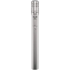 Shure SM81-LC Cardioid Condenser Instrument Microphone with 10dB Attenuator and 3 Position Low-Cut Filter, with Foam Windscreen