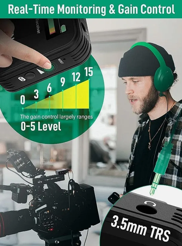 SYNCO G2 Lavalier 2.4Ghz microphone system 230' encrypted transmitter/receiver. (Special Order Item, allow 1 week for delivery)