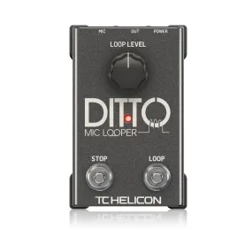 TC Electronic Ditto Mic Looper Effects Pedal
