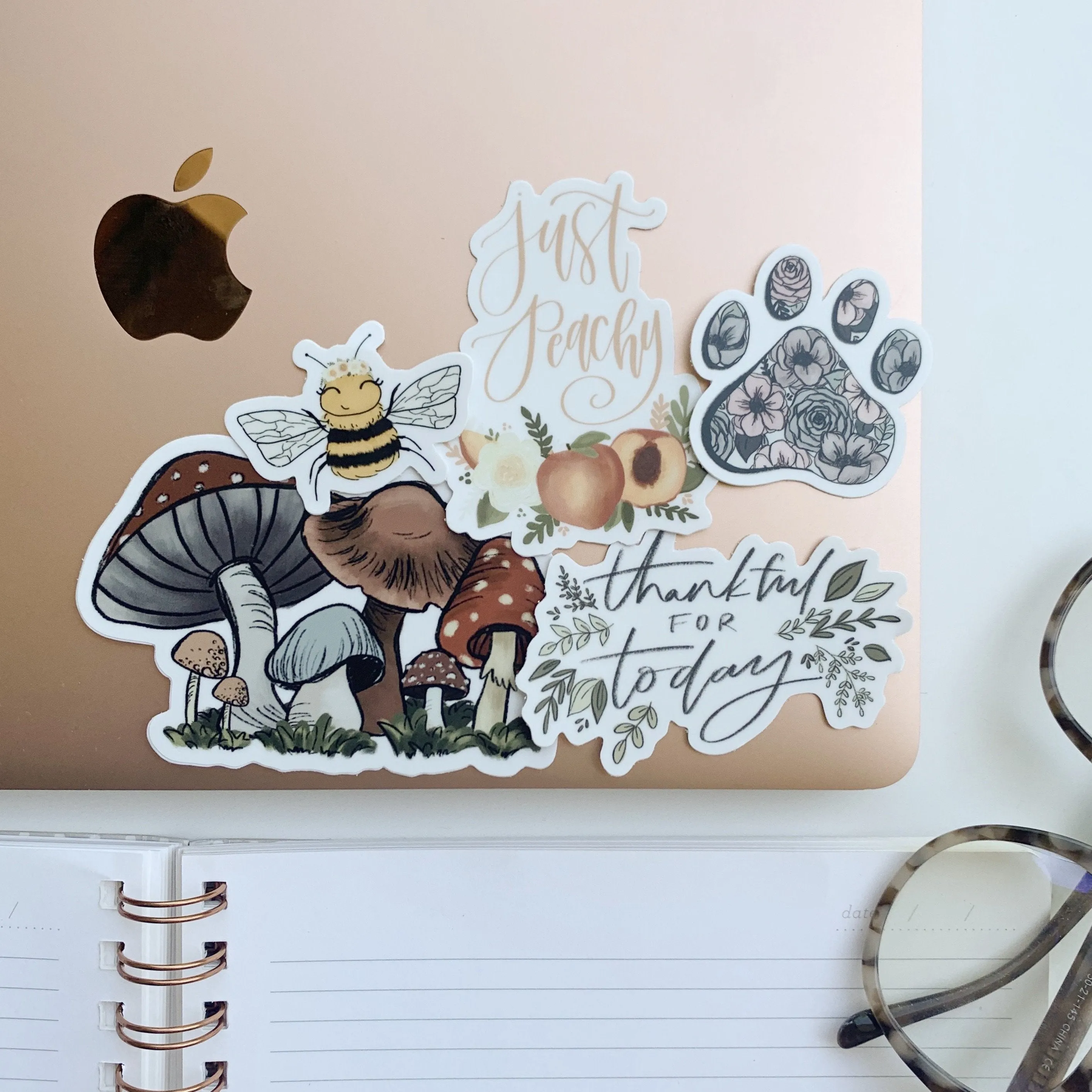 Thankful for Today Sticker
