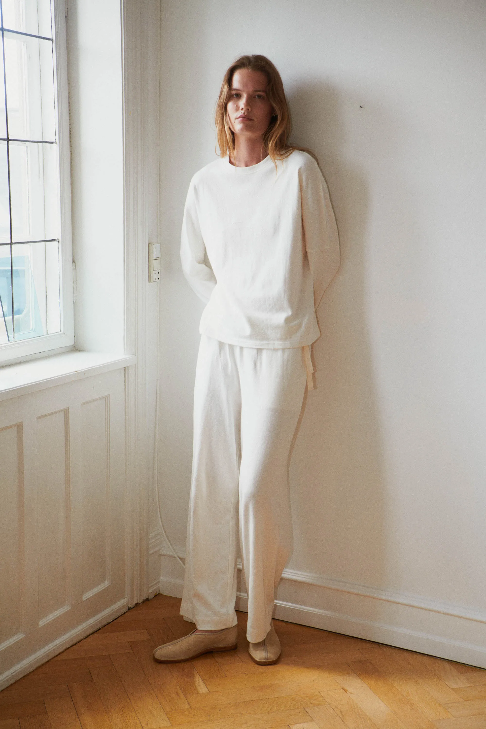the jersey pant - bone