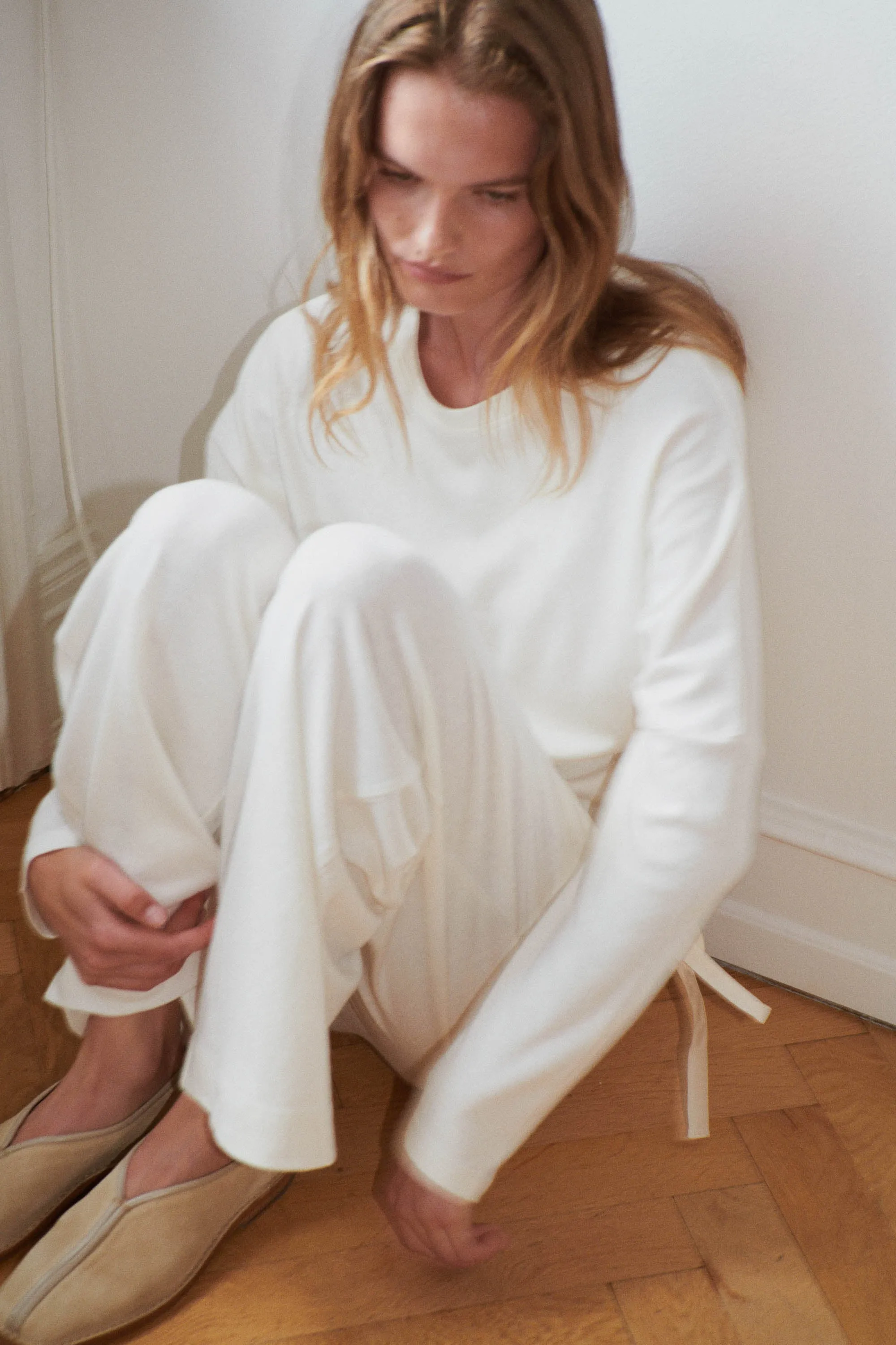 the jersey pant - bone