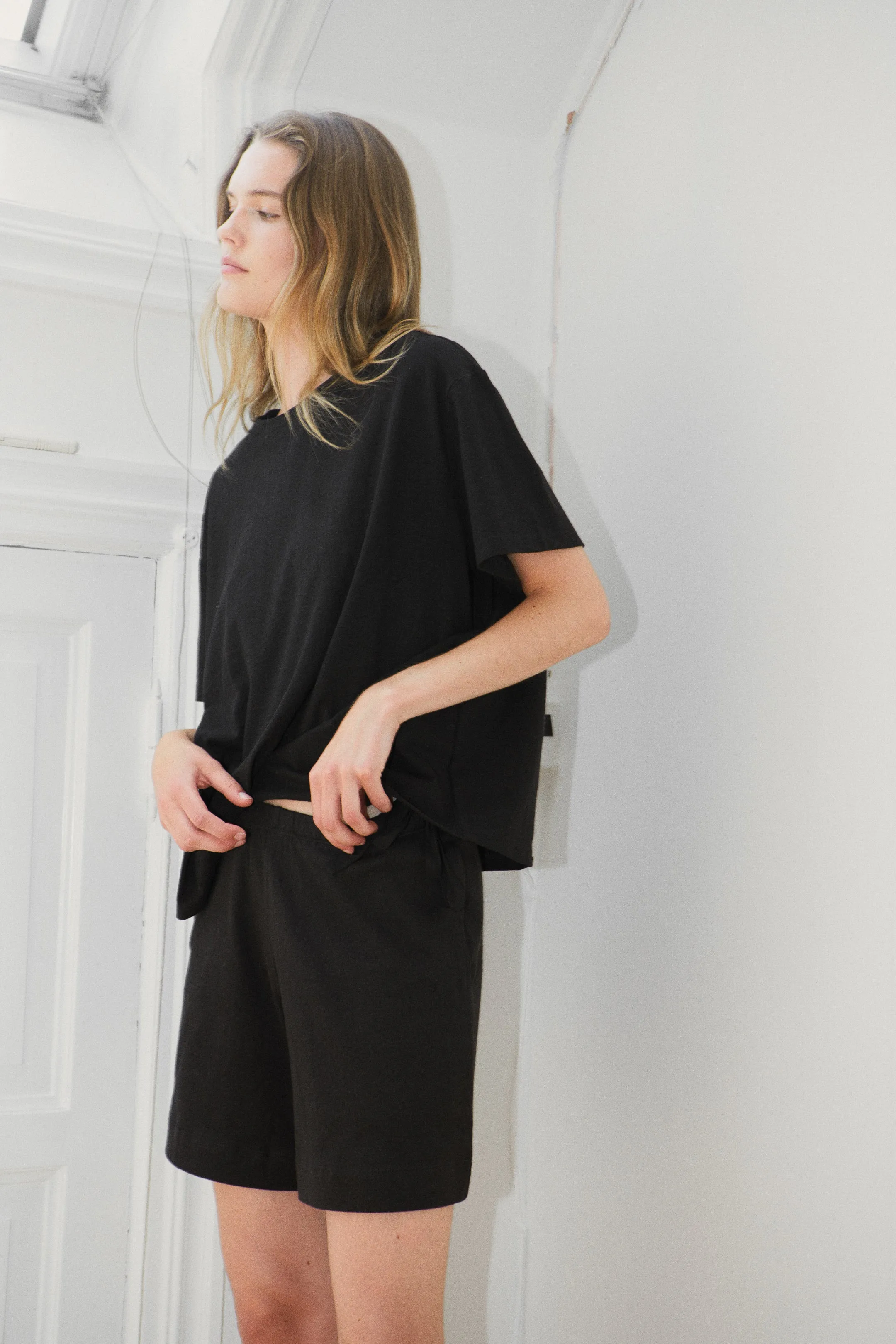 the jersey short - black