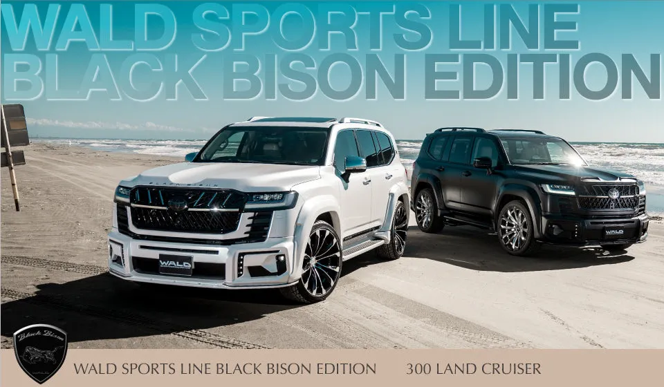 Wald Sports Line Black Bison Edition Aero Body Kit for Toyota Land Cruiser LC300 2021 