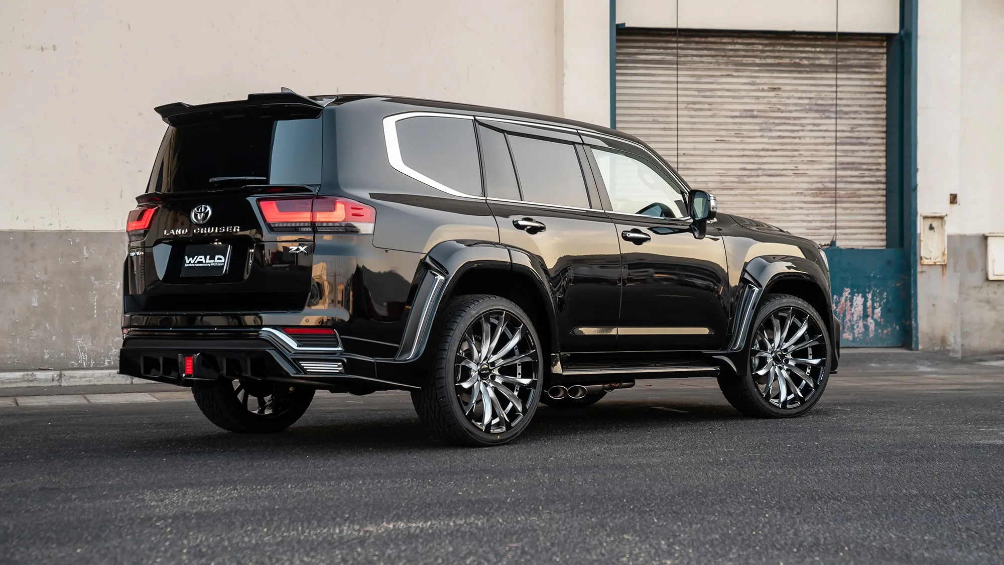 Wald Sports Line Black Bison Edition Aero Body Kit for Toyota Land Cruiser LC300 2021 