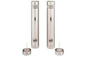 Warm Audio WA-84 Stereo Microphone Pair w/ Omni & Cardioid Capsules - Nickel