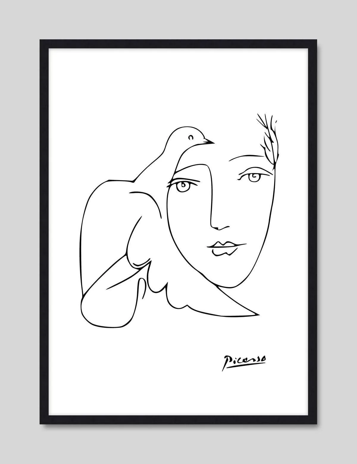 Woman With Dove