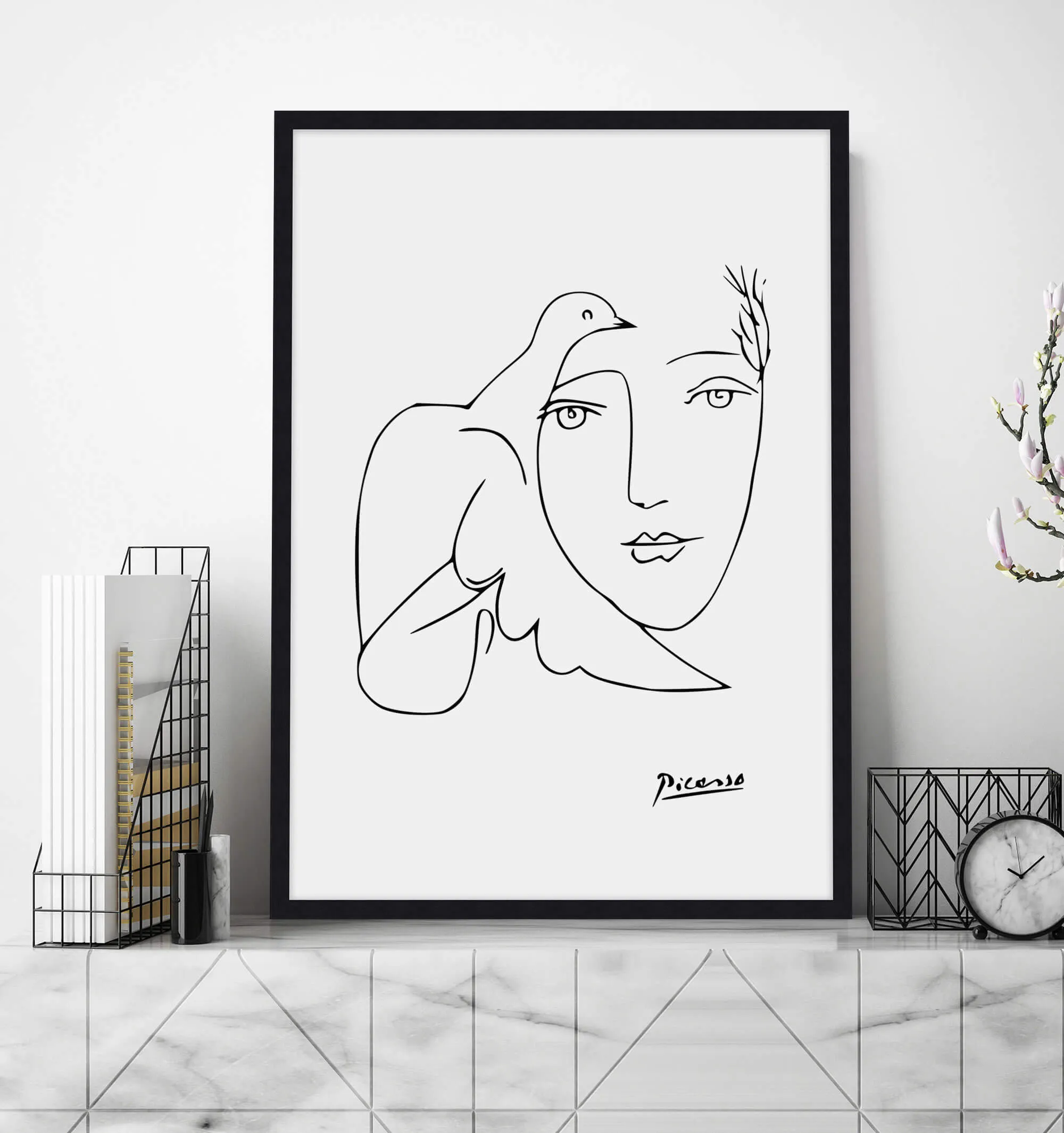 Woman With Dove