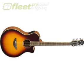 Yamaha APX700II BS Acoustic-Electric Solid-Spruce Top Guitar - Brown Sunburst Finish