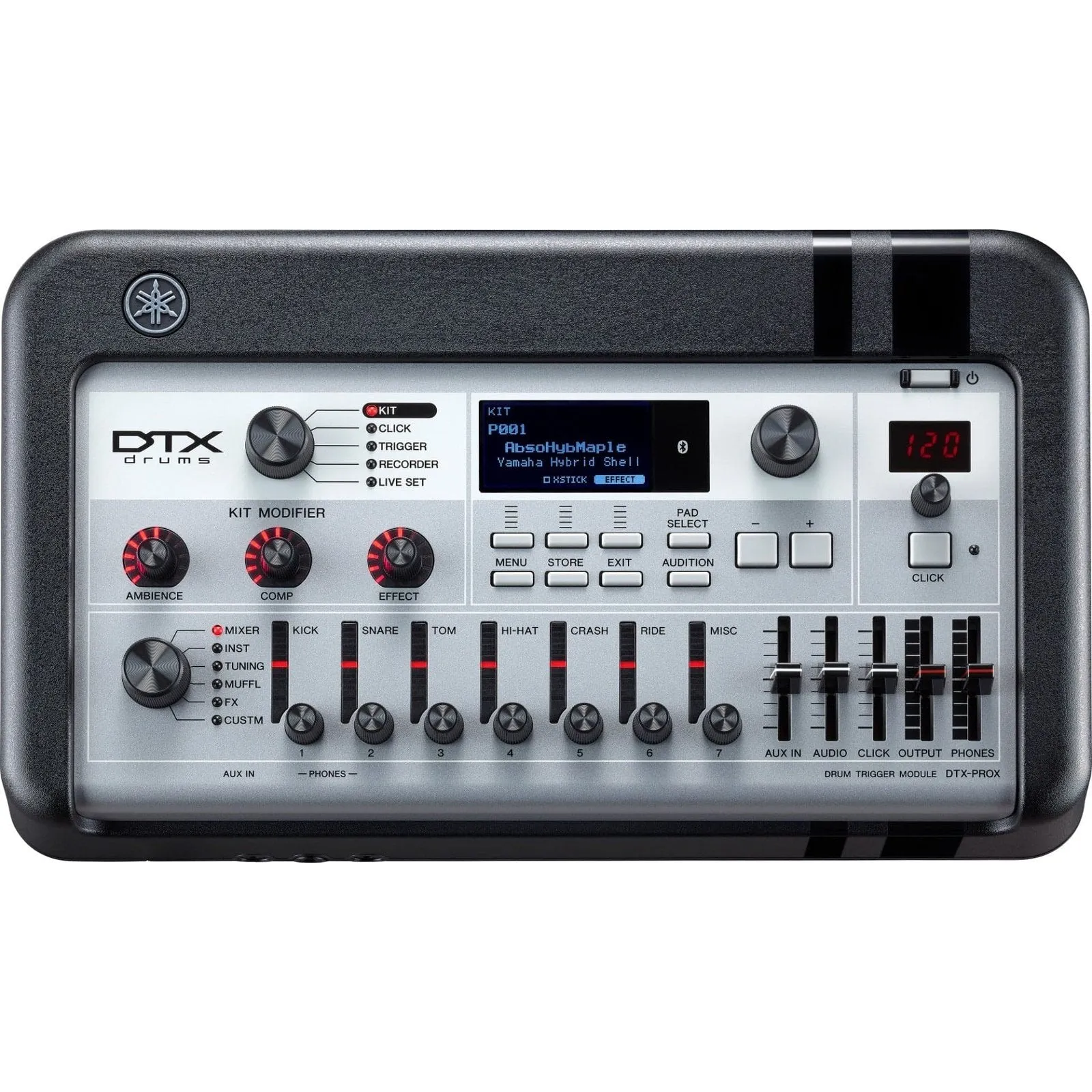 Yamaha DTX10K-X BF Electronic Drum Set Black Forest